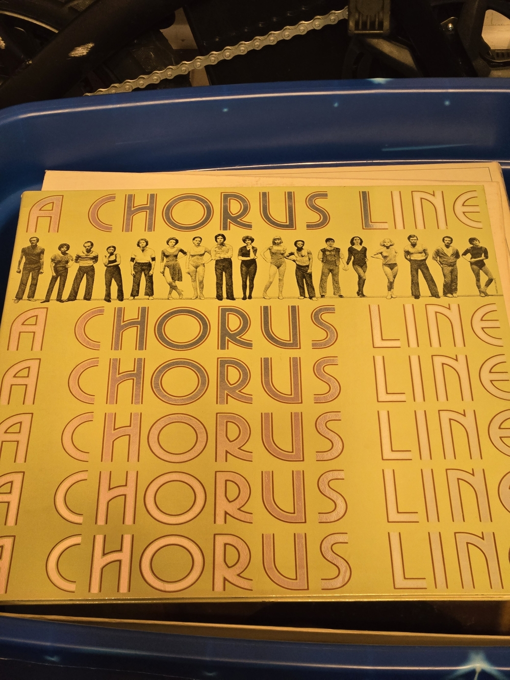 A Chorus Line Vinyl Cover - Yellow